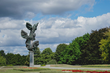 Obraz premium warld war statue
