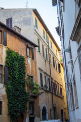 Fototapeta na wymiar Rustic alleyway in Italy