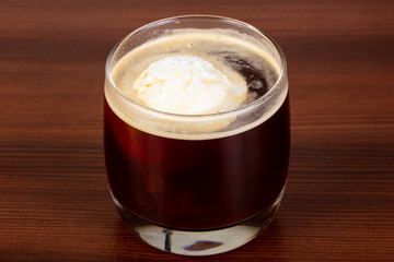 Cup an ice-cream coffee