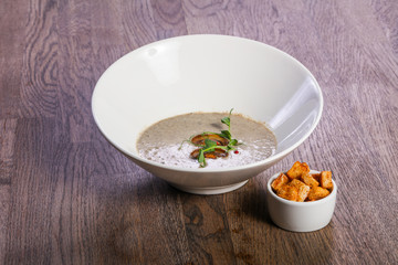 Mushroom cream soup