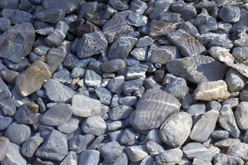 Rocks Pebbles Underwater