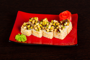 Japanese vegetarian roll