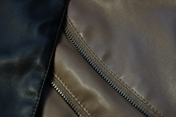 leather  jacket texture background zipper lock