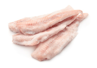 Frozen cod fillets