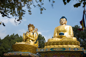 Golden Buddha Statue Nepal
