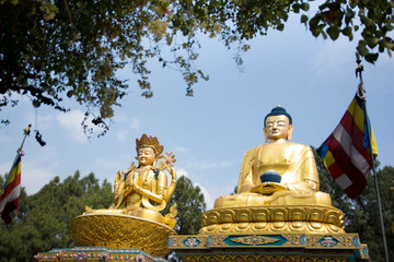 Golden Buddha Statue Nepal
