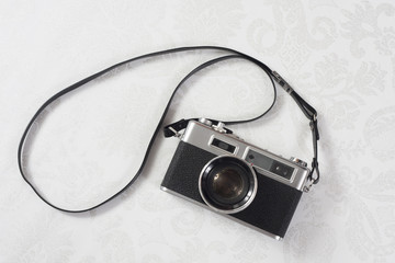Cámara de fotos vintage analógica