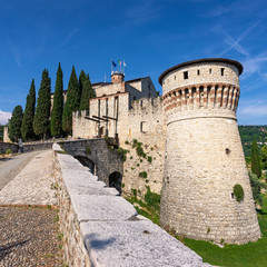 Fototapeta na wymiar Castello di Brescia