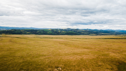 Drone Shot of Plains