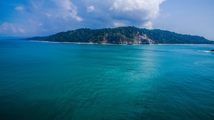 Fototapeta premium island in the sea