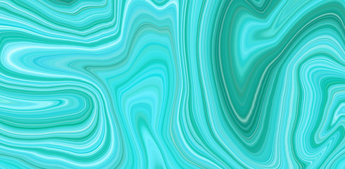 Fototapeta na wymiar Blue background with illustration of waves and lines with a gradient of pastel colors. The texture of the marble panoramic size for various purposes.
