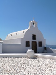 Blanc comme Santorin