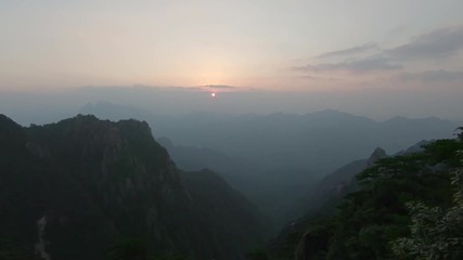 Sanqingshan National Park in Shangrao, Jiangxi Province, China