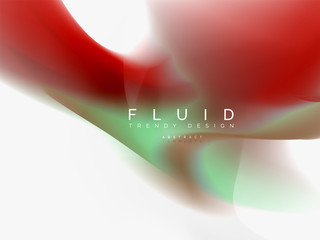 Background abstract - liquid colors wave flow