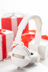 Tablet and headphone best Christmas gifts. Christmas shopping ideas