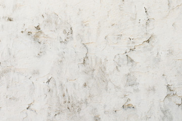 Obraz premium old concrete wall is painted with white paint, background