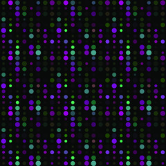 Seamless abstract pattern background with a variety of colored circles.