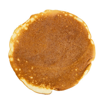 Pancake single isolated on white