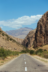 Fototapeta premium road in mountains
