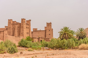 The fortified town of Ait Benhaddou, Morocco