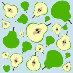 pear vector illustration
