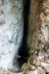 Stunning cave in the seacoast of Palinuro Cilento Italy