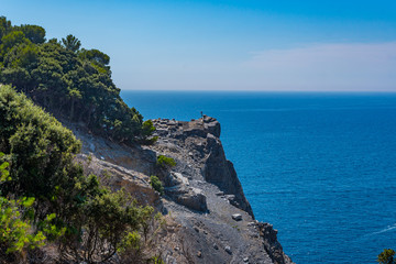 Palmaria island in Italy