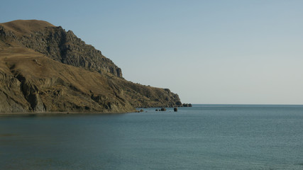 Crimea. Cape Meganom. July 2018