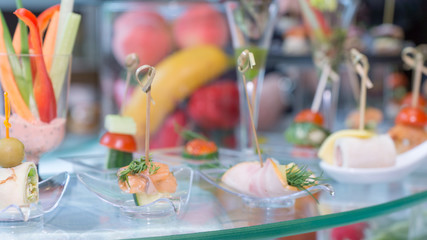 Restaurant snacks for buffet