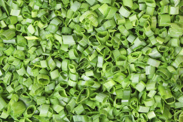 Shredded green onions