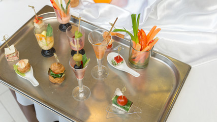 Restaurant snacks for buffet