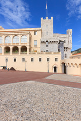 Fototapeta na wymiar Prince's Palace of Monaco