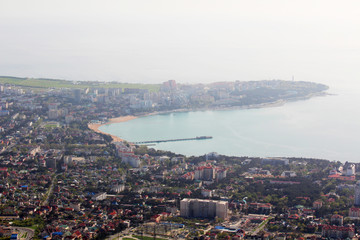 Naklejka premium The panorama of Gelendzhik, Russia