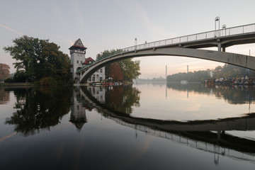 Abteibrücke Insel der Jugend - Berlin Treptow