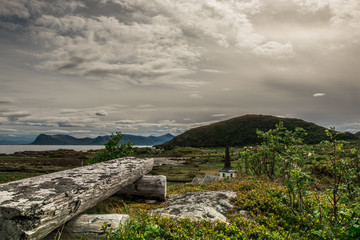 A beautiful landscape with mountains