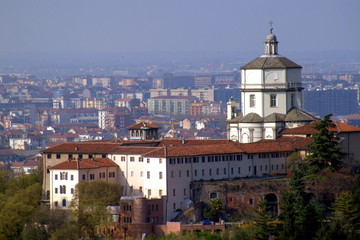 Turin, Piedmont, Italy. The Church of Santa Maria al Monte dei Cappuccini.
