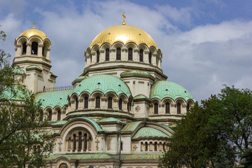 Fototapeta na wymiar Alexander Nevsky Church, Sofia