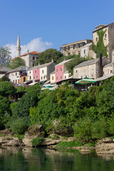 Fototapeta na wymiar Mostar Old Town