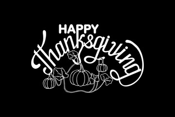 Happy thanksgiving card