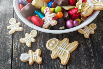 Trick or Treat - Halloween Jack o Lantern candy bowl 