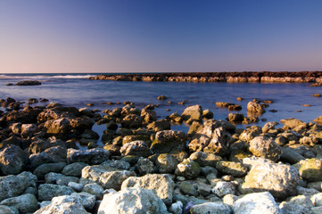 stones on the beach