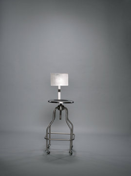 Modern adjustable barstool