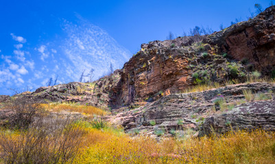 Mountain rock landscape