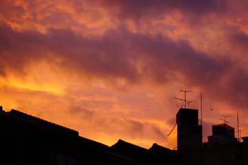 夕焼け