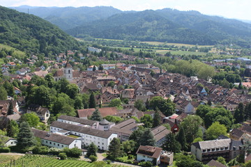 Fototapeta na wymiar Stadt Staufen im Breisgau