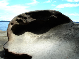 Rocks at Shoreline - 003