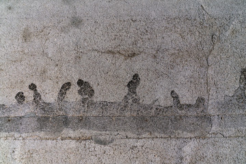 Texture of asphalt