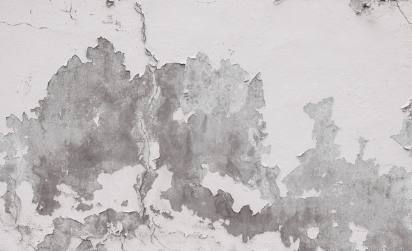 Fototapeta vintage wall background with peeling of paint -