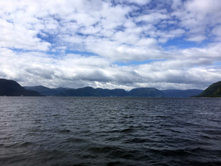 Fototapeta na wymiar Norway Coastal Fjords