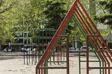 Fototapeta na wymiar a children's playground